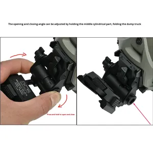 Soporte de Montaje para Casco Táctico Tri-Claw Warfalcon L4G24 NVG, Conector de Visión Nocturna de Metal CNC para PVS 15 18 31 GPNVG18 - Product Image 2
