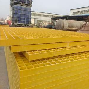 Grille en FRP, grille de protection de la bande verte des pelouses, matériau composite invisible à haute résistance et à capacité de charge - Product Image 1