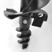 Puits de profondeur robuste Pelle à 3 points Excavatrice universelle Offset Scissor Action Drill Terre Tarière Post Hole Digger pour le creusement du sol