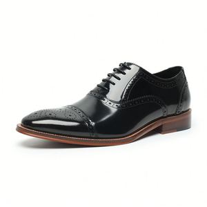 Zapatos Oxford de Cuero Genuino para Hombre, de Alta Calidad, al por Mayor, para Negocios, Casuales y de Vestir - Product Image 6