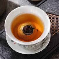 Teh Pu'er Citrus Hijau Xinhui Premium Campuran Grosir, Daun Teh Mentah Kualitas Terbaik, Dikeringkan dengan Sinar Matahari, Dalam Kemasan Kantong untuk Teh Kesehatan Sehari-hari