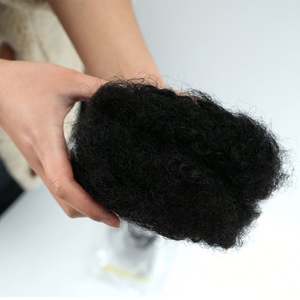 Cheveux brésiliens Remy 100% naturels en gros, cheveux humains de haute qualité, boucles crépues, double trame, pour tresses et dreadlocks - Product Image 5