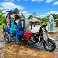Foreuse de puits d'eau 200M de profondeur, machine de forage de puits pratique, prix usine, certifiée CE