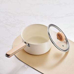 Mini olla para leche de cerámica y titanio Little Bear Cp-Jg066, olla antiadherente para una sola porción, para comida de bebé, para comidas infantiles - Product Image 2