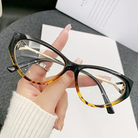 Lunettes optiques tendance pour femmes avec monture intégrale en TR90, verres anti-lumière bleue, pour la lecture et la protection