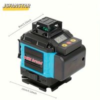Niveau Laser Rotatif 3 en 1, Numérique 16 Lignes 4D Vert 360, Combo 4 en 1, Prix OEM Avec Trépied