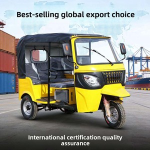 Ready to Ship 3 Wheel Tuk Tuk Baja-j TVS King <strong>for</strong> Passengers Pickup China-tricycle-with-cabin-ELECTRIC-passenger - Product Image 4