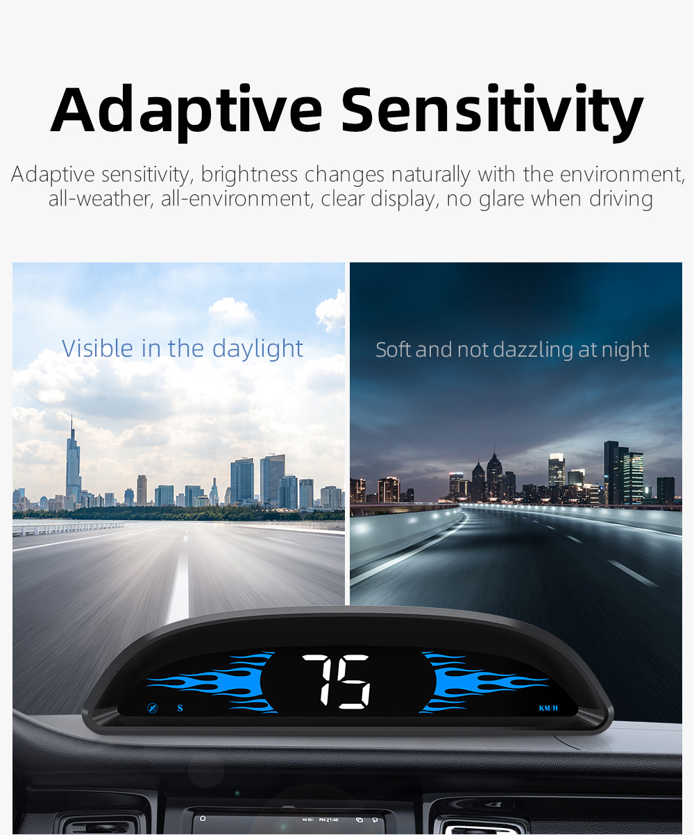 GPS Speedometers Head Up Display G2 model Car HUD Display