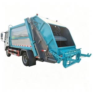 China Dongfeng 12-Cubic-Meter Compression Garbage Truck Compactor Garbage Trucks - Product Image 4