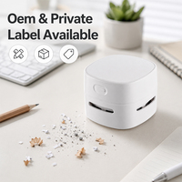 Aspiradora de Escritorio Portátil OEM de Fábrica, Carga USB, Mini Aspiradora de Mano para Migas y Residuos de Teclado