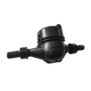 卸売DN15 DN20 DN25 15mmプラスチック水道メーターパルス出力マルチジェット冷水メーター - Product Image 1