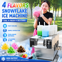 Nouvelle conception, machine à glace pilée coréenne pour quatre saveurs, machine à glace pilée au lait, machine à glace pilée Bingsu