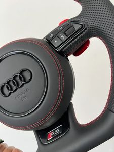 Volant en cuir directement de l'usine pour <span class=keywords><strong>Audi</strong></span> A3 A4 A5 A6 A7 Q3 Q5 S4 S5 RS7 – Pièces automobiles personnalisables en gros - Product Image 6