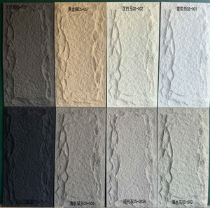 2023 phong cách mới PU đá văn hóa Đá Nhân Tạo nội thất và ngoại thất Tấm tường nấm PU/1220*600 mét - Product Image 5