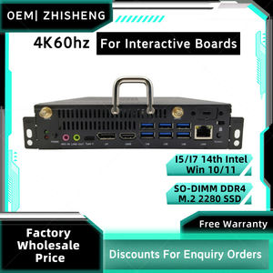 Yüksek kaliteli I5/I7 Interactive Intel Core Win11 DDR4 M.2 2280 SSD gömülü Ops modülü bilgisayar Ops Mini Pc için interaktif panoları paneli - Product Image 4