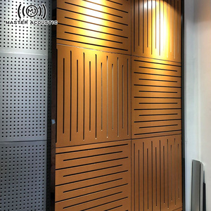 MASTER studio di registrazione acustica in legno pannelli fonoassorbenti per cinema assorbiti acusticamente intagliati - Product Image 3