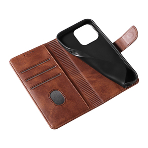 Funda Protectora de Lujo 2023 de TPU y Cuero PU para Tarjetas de Crédito para 14 <span class=keywords><strong>Pro</strong></span> Max con <span class=keywords><strong>Carga</strong></span> Inalámbrica - Product Image 5