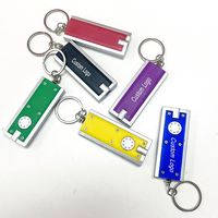 Lampe de poche d'urgence LED Mini Lampe de poche personnalisée avec logo Mini lampe de poche porte-clés en vrac