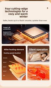 Fabrikant Directe Elektrische Verwarmde Matras Hot Verkoop Groothandel Flanel Fleece Gooien Winter Gebreide Picknick Vliegtuig Gevouwen - Product Image 6