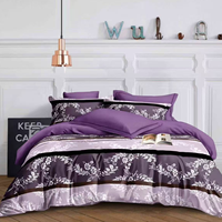 Ensemble de draps de lit 5 pièces couleur personnalisée, haute qualité, 1 drap-housse et 4 taies d'oreiller, emballé en cadeau