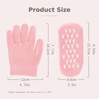 Huile de beauté hydratant Spa Gel gants boîte naturelle Logo personnalisé paquet personnalisé gratuit soins personnels mains protéger