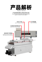 Mesin printer DTF baru 5 I3200, Printer Transfer Panas untuk Pencetakan Kaos dengan Pengering Shaker, Mesin Cetak Baru