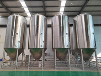 Solution de brasserie automatique clé en main 25HL avec brassoir à quatre cuves