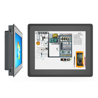 10,1 "marco estrecho luz solar legible impermeable pantalla táctil Android Panel Pc 10 pulgadas con Qr personalizado