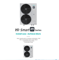 Unité de climatisation multi-split commerciale sur pied Hisense Hi-Smart Series DC Inverter VRF R-410A, écologique