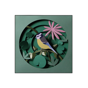 Décoration murale en papier découpé artisanal de <span class=keywords><strong>style</strong></span> Art déco, décoration murale pour la maison, moule pour les occasions d'anniversaire, suspensions murales - Product Image 2