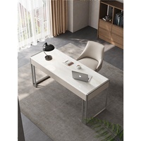 Coiffeuse Moderne de Luxe Blanche avec Miroir Tactile LED, Design sur Pied, Rangement Portable