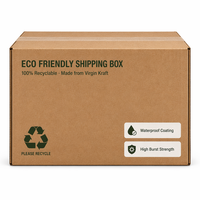 Caja de Cartón Corrugado al por Mayor, Impresión Personalizada, Caja de Envío Reciclable para Embalaje y Envío por Correo