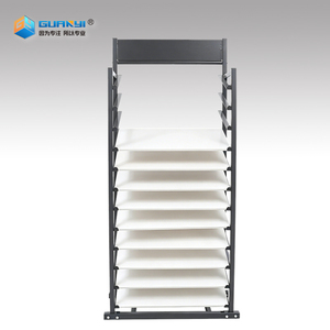 Estante Metálico Resistente y Ajustable de Alta Calidad con Recubrimiento en Polvo para Almacenamiento de Baldosas Sueltas, Ideal para Tiendas de <span class=keywords><strong>Bricolaje</strong></span> - Product Image 1