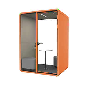 Cabine de réunion insonorisée pour deux personnes, mobile, pour bureaux ouverts - Product Image 5