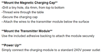 Chargeur sans fil électrique magnétique en silicone à charge rapide 20W Max de nouvelle génération, protection OTP, design invisible pour la maison
