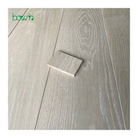 Parquet professionnel en chêne blanc européen massif, étanche, pour studio de danse, théâtre et scène