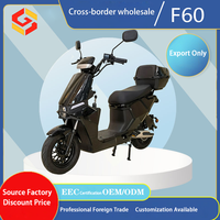 Speciale Aanbieding Groothandel SHENGGE Commuter E-Motorfiets 60V 800W 10-inch Band E-mark Goedgekeurd Schijfrem 45-55km/u