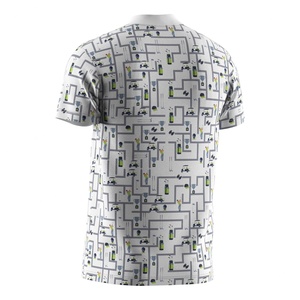 Camiseta Casual Personalizada con Sublimación, Diseño con Cierre, Cuello Alto, Camiseta Polo de Manga Corta para Hombre - Product Image 2
