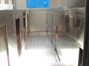 Grande remorque de nourriture de friteuse de boulangerie électrique de crème glacée de chariot de café mobile de restaurant de jus de café à vendre - Product Image 4