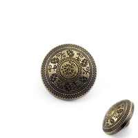 Attaches antiques boutons-pression décoratifs bouton pour portefeuille fermeture décorative bricolage projets d'artisanat en cuir décoration de couture
