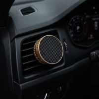 Diffuseur de parfum solide à évaporation naturelle pour grille d'aération de voiture, en métal, nouveau style chinois chic, éliminateur d'odeurs, modèle CDH-119