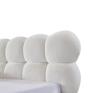 2025 sang trọng nội thất phòng ngủ đôi đơn và nữ hoàng kích thước hiện đại GIƯỜNG GỖ đặt Vua Kích thước khung giường với vải đầu giường - Product Image 6