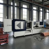 Máquina de Moldeo por Inyección Automática Horizontal Totalmente Eléctrica 230T, Control PLC, Función de Cambio Rápido de Molde, Motor para PET/PP/PVC