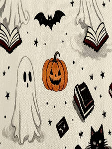 Maglione da Donna per Halloween con Collo Tondo, Lavorato a Macchina con Stampa a Trasferimento Termico, Personalizzabile per Uso Quotidiano e Festivo - Product Image 5