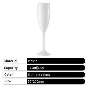 Fournisseur de verres à vin jetables personnalisés de 6 oz pour les mariages et les fêtes en Chine - Product Image 2