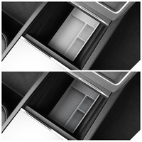 Boîte de rangement inférieure de console centrale de haute qualité pour Tesla Model Y Juniper / Model YL