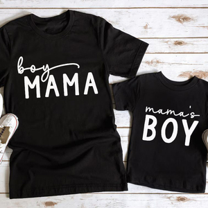 Chemises assorties pour <span class=keywords><strong>maman</strong></span> garçon en coton biologique Ensemble assorti pour <span class=keywords><strong>maman</strong></span> et mini chemise <span class=keywords><strong>personnalisé</strong></span> <span class=keywords><strong>maman</strong></span> et moi cadeau d'é<span class=keywords><strong>t</strong></span>é pour <span class=keywords><strong>maman</strong></span> - Product Image 3