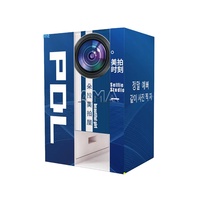 Mesin Foto Booth Jepang Laris Manis, Kios Foto Booth AI Cerdas dengan Stiker Kepala Besar, Printer DNP & Kamera, Populer di AS