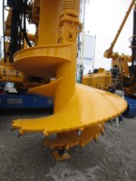 Tarière de forage pour roche dure, tarière conique pour pieux forés, dents coniques, pièces de rechange pour machines de construction de fondations, testées et certifiées