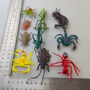 10 pièces Boîte mystère d'animaux et d'insectes, ensemble éducatif pour la petite enfance, jouet cadeau promotionnel - Product Image 2